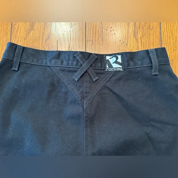 Vintage Rockies Slim Long Rise Black Denim Jeans Women’s 13/14 XL Western - Picture 3 of 12